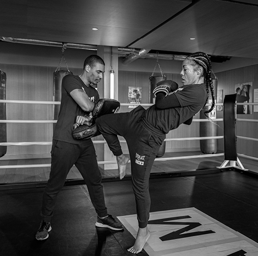 boxe pieds-poings ring