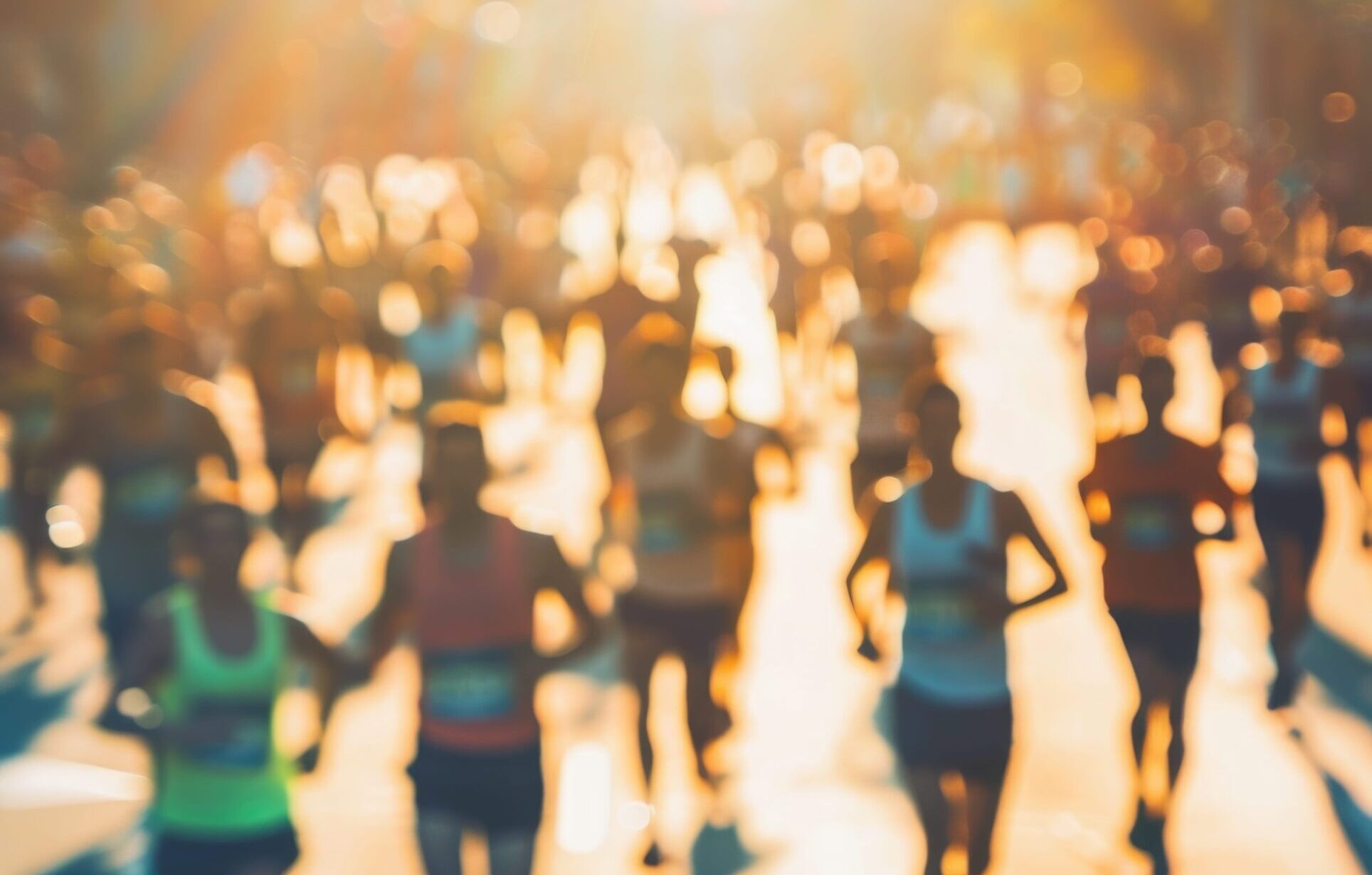 A,Crowd,Of,Runners,Blurred,In,Motion,During,A,Marathon,